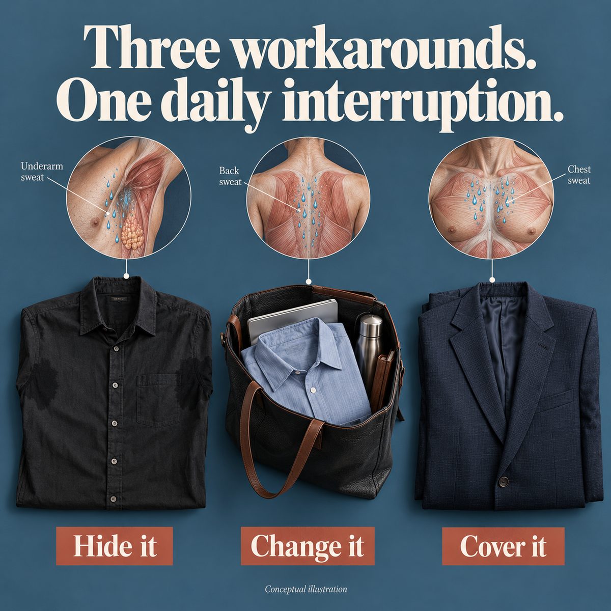 Hide it. Change it. Cover it.